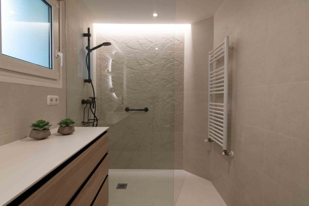 mampara de ducha cristal