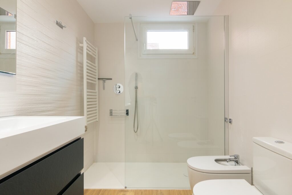 ducha termostática efecto lluvia