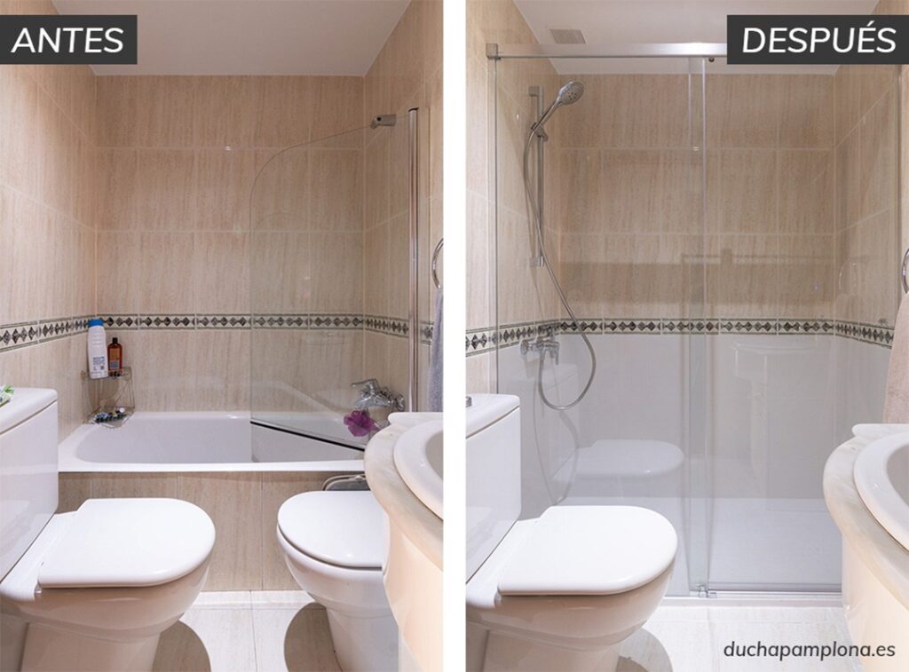 reforma bañera alicatado media altura